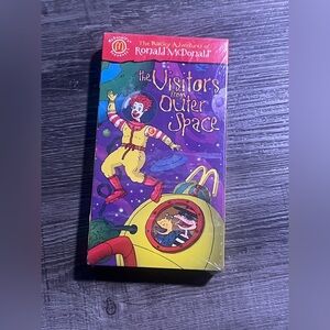 THE WACKY ADVENTURES OF RONALD McDONALD-THE VISITORS FROM OUTER SPACE VHS, 1999